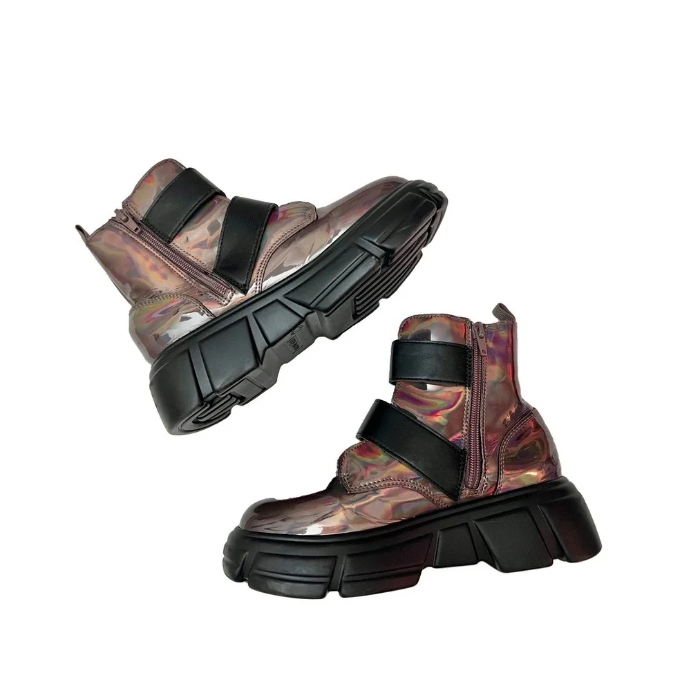 Steve Madden Kids Metallic Boots 2 Casual School Shoes Footwear Girl Clothing